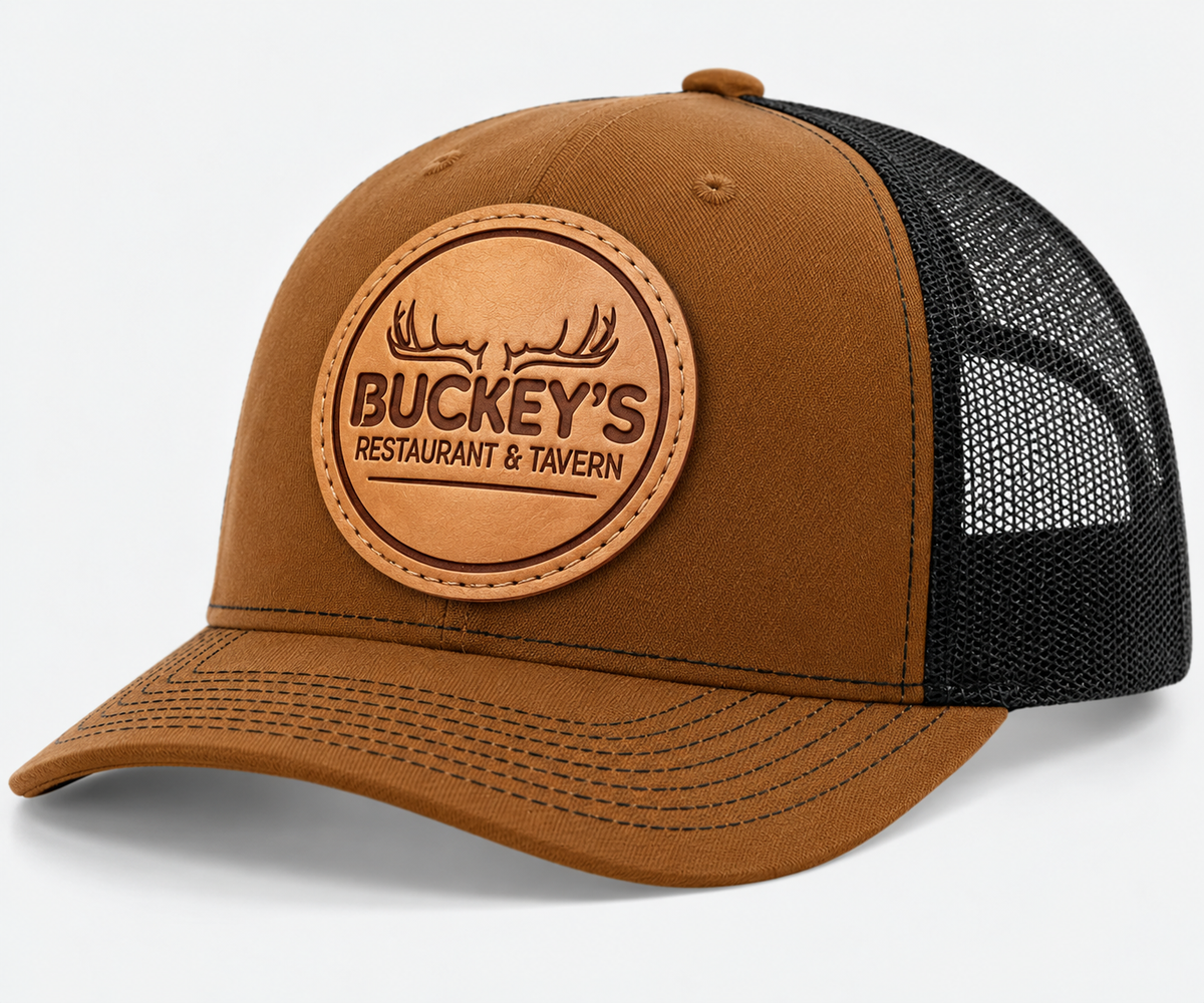 Adult Trucker Hat-- Tan