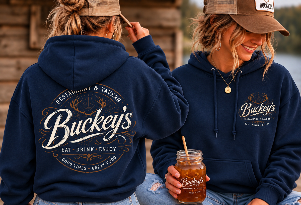 Hoodie Sweatshirt-- Unisex